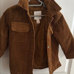 Toddler Brown Corduroy Jacket